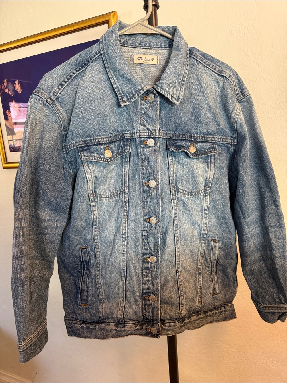 Madewell Light Blue Denim Trucker Jacket